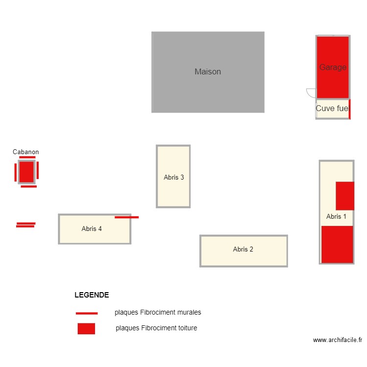 exterieur. Plan de 0 pièce et 0 m2