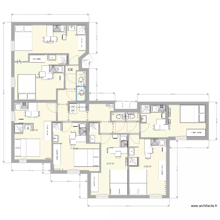 Studio 2 V3. Plan de 