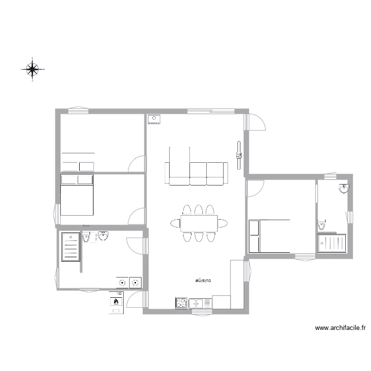 PLAN LOS MUERMOS electrique. Plan de 