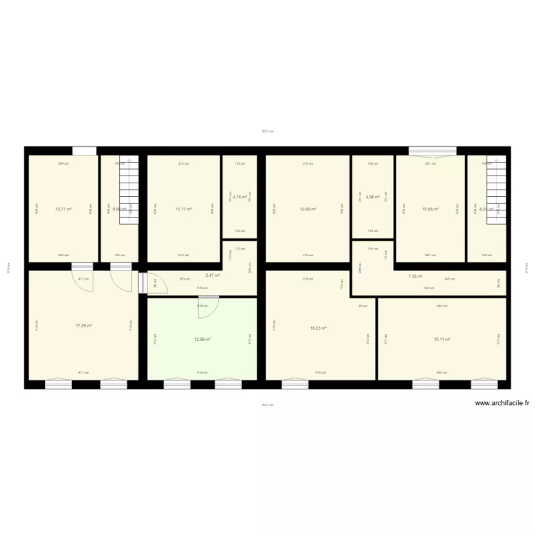 victoire Etage. Plan de 