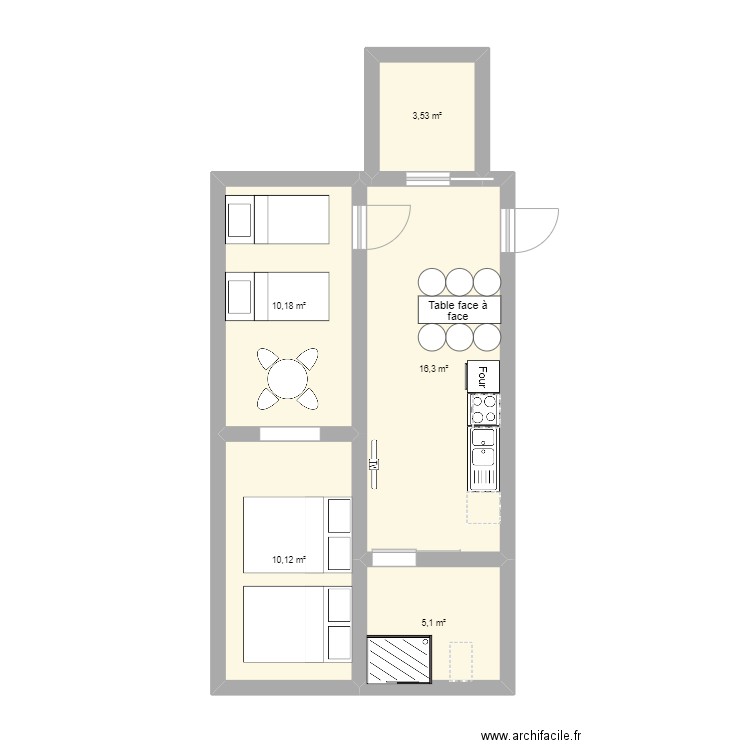 hooooooo. Plan de 0 pièce et 0 m2