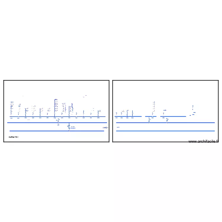 Comité du lait Schémat unifilaire Coffret TD I. Plan de Comité du lait Schémat unifilaire Coffret TD I. Plan de