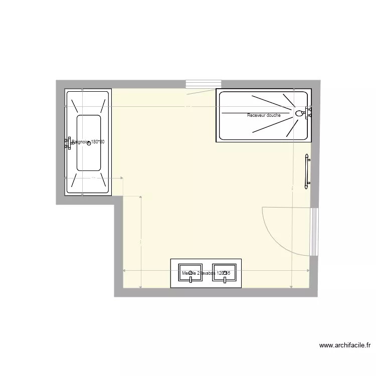 SDB Hadriaen. Plan de SDB Hadriaen. Plan de