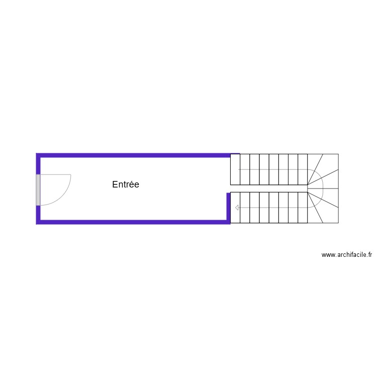 entree. Plan de 0 pièce et 0 m2