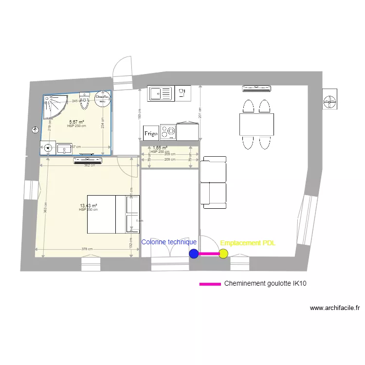 Malaucene R3 - Enedis. Plan de 