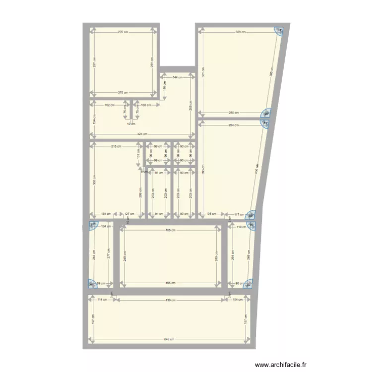 archive place dalton. Plan de 