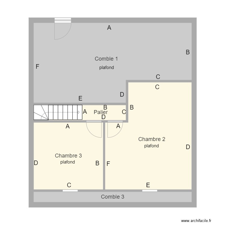 courceboeufs 1er. Plan de 0 pièce et 0 m2