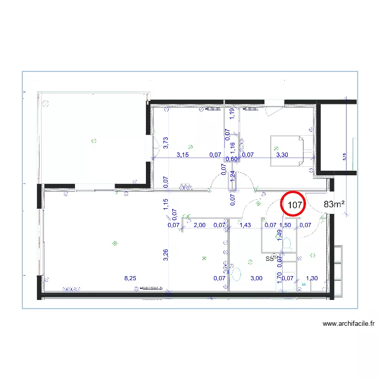 107 PLAN ELEC . Plan de 