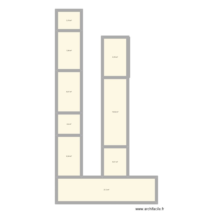 plan. Plan de 0 pièce et 0 m2
