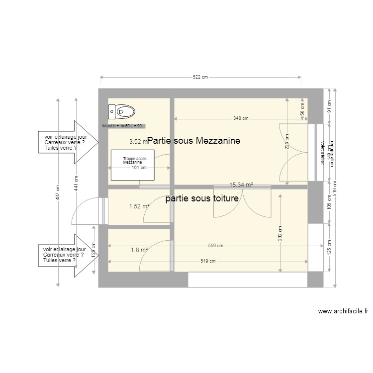 Abri jardin version 200919 definitif. Plan de 0 pièce et 0 m2