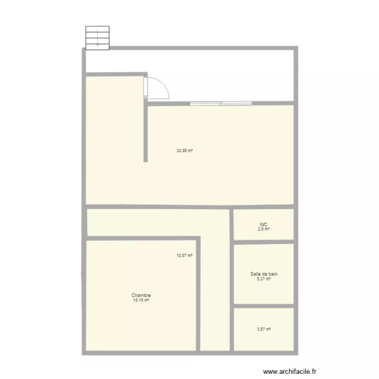 MAISON LIONEL. Plan de 