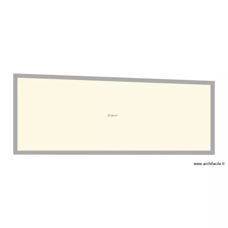 etage du haut. Plan de 