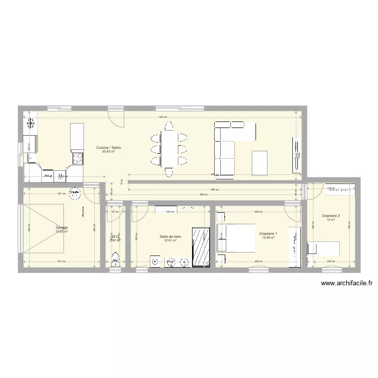 Plan maison David 1. Plan de 