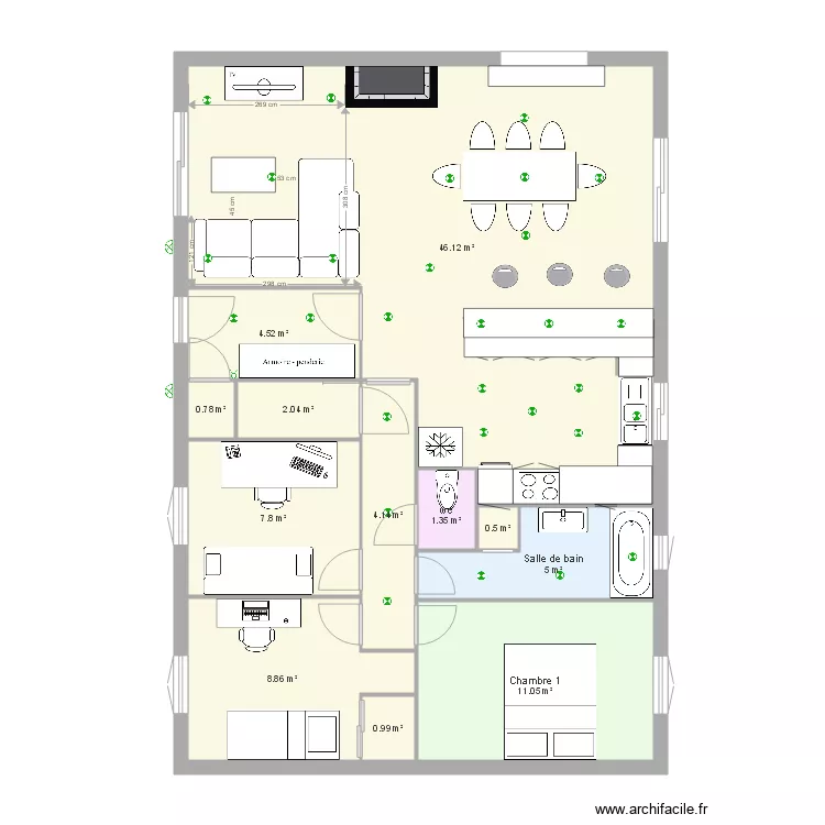 plan maison ternant travaux 6. Plan de 