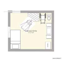 PLAN TYPE CHAMBRE PMR