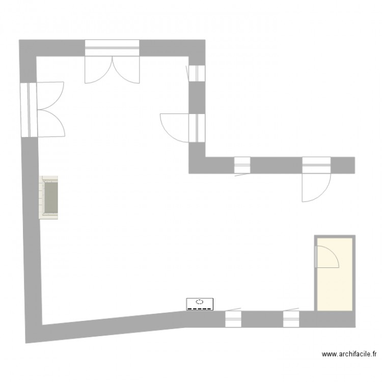 MAISON benedicte. Plan de 0 pièce et 0 m2