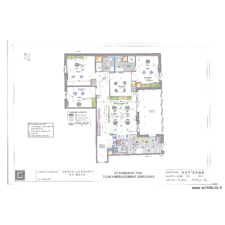 La Selas CLR et Associes. Plan de 0 pièce et 0 m2