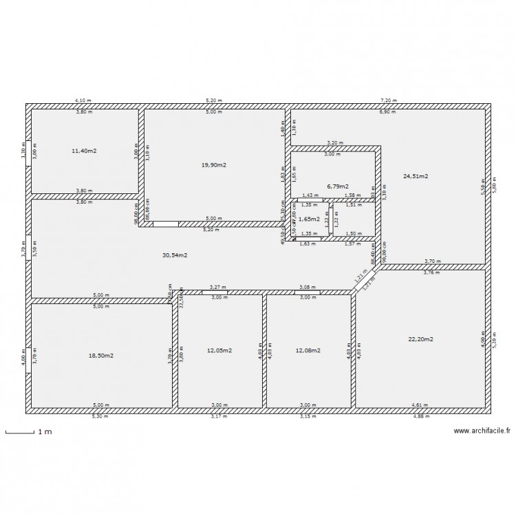 Plan. Plan de 0 pièce et 0 m2