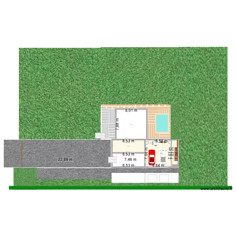 garage 2. Plan de 
