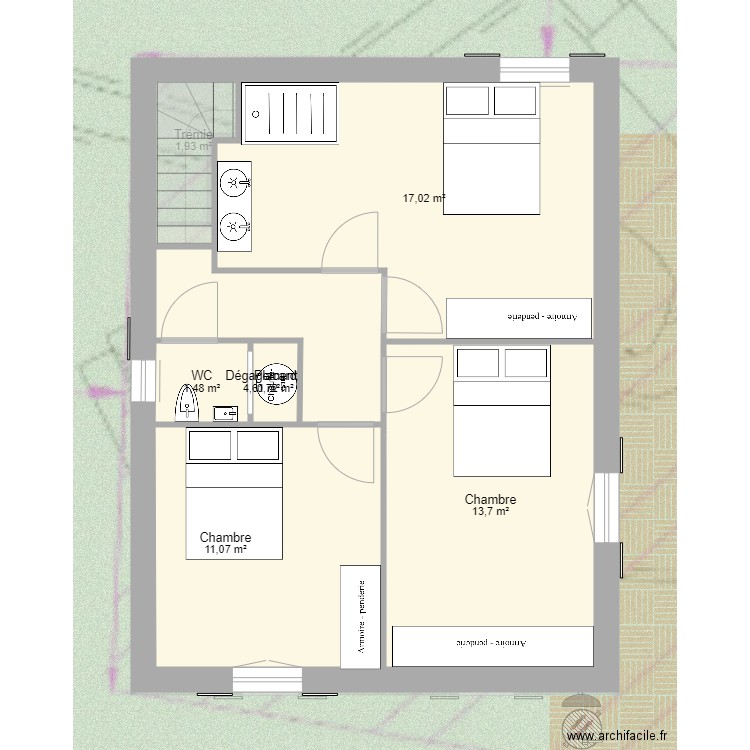 PFLIEGER. Plan de 0 pièce et 0 m2