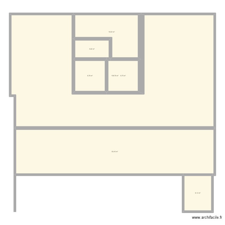 bruyeres 2. Plan de 7 pièces et 294 m2