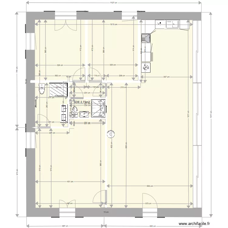 Plan ruine plomberie 29 mars. Plan de 