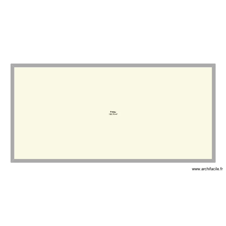 Hangar. Plan de 