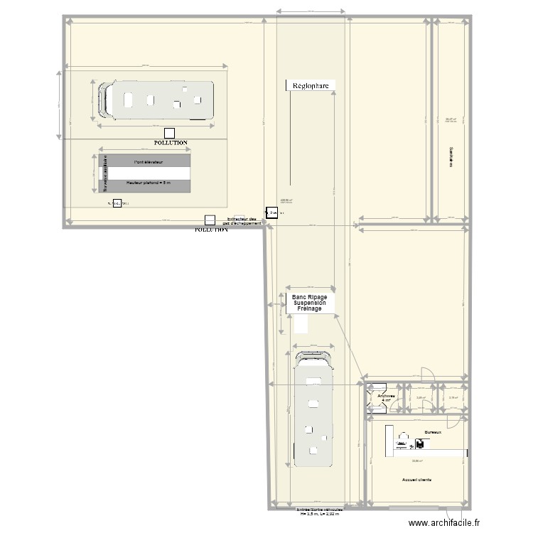 CCT VL CHALON EN CHAMPAGNE V3. Plan de 6 pièces et 500 m2