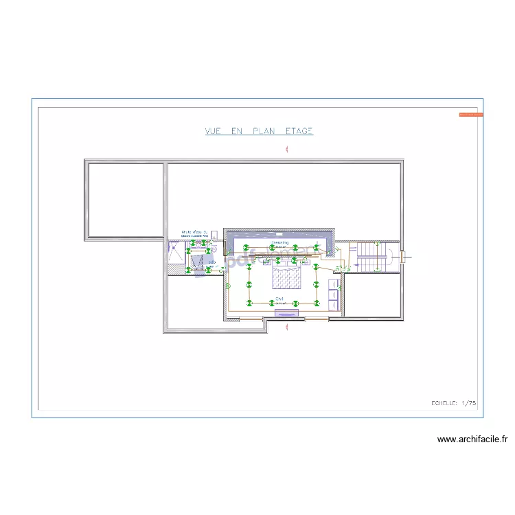 Plan ECL ETAGE . Plan de 