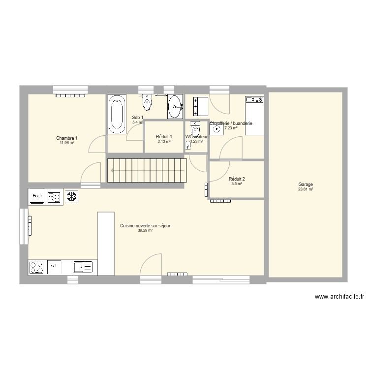 rdc. Plan de 0 pièce et 0 m2