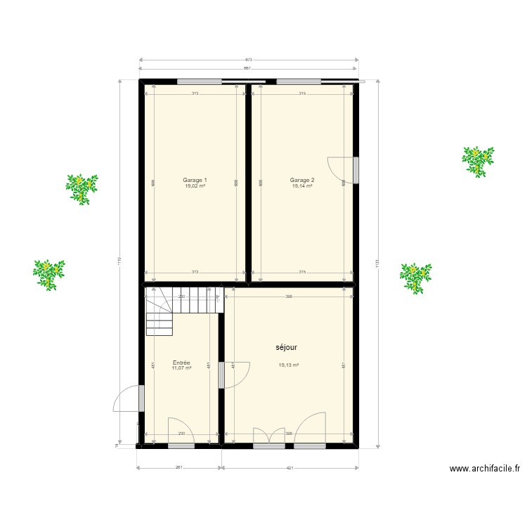  RDC la Rosière démo. Plan de 0 pièce et 0 m2