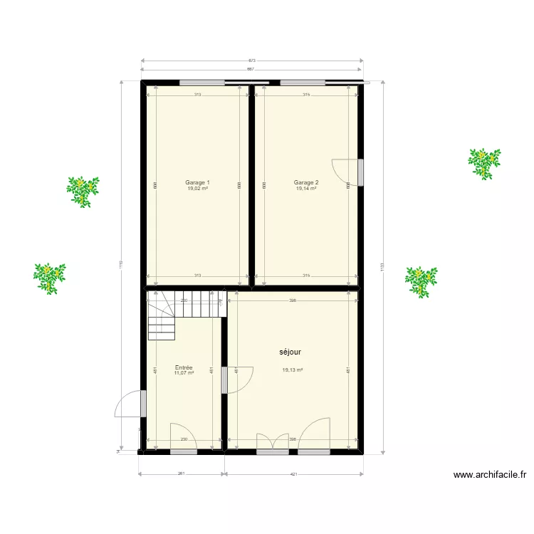  RDC la Rosi&egrave;re d&eacute;mo. Plan de 