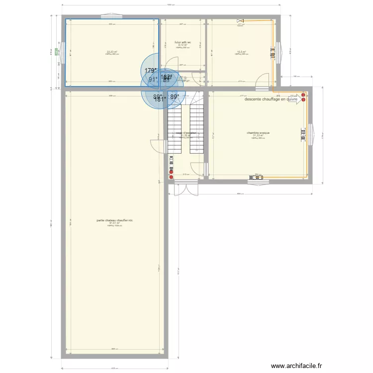 chateau du saulchoy rdc aile gauche. Plan de chateau du saulchoy rdc aile gauche. Plan de