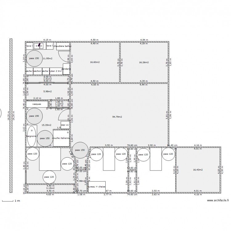 ESSAI 4. Plan de 0 pièce et 0 m2