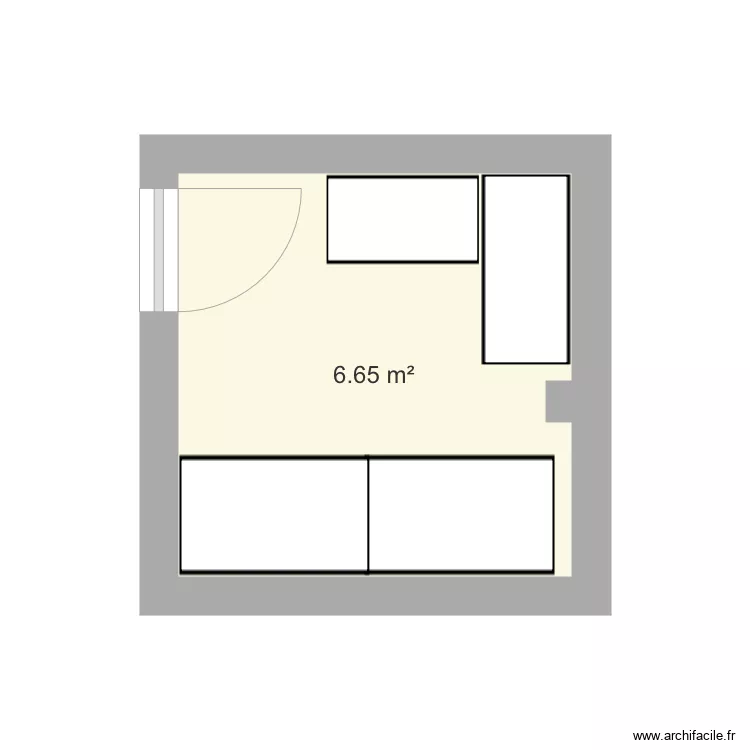 Cave T5. Plan de 