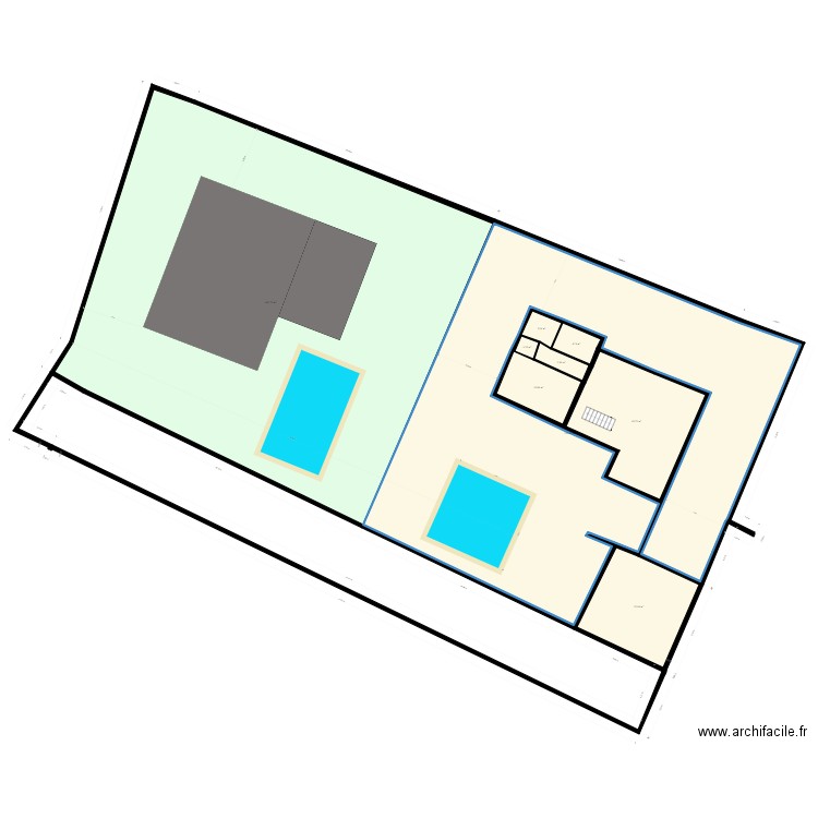 ai 268 . Plan de 0 pièce et 0 m2