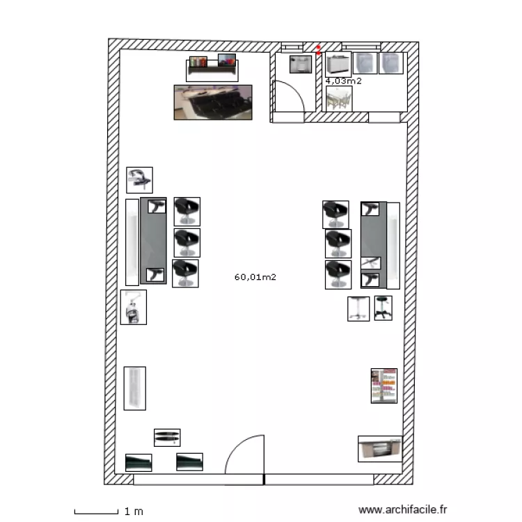plan salon coiffure 1. Plan de plan salon coiffure 1. Plan de