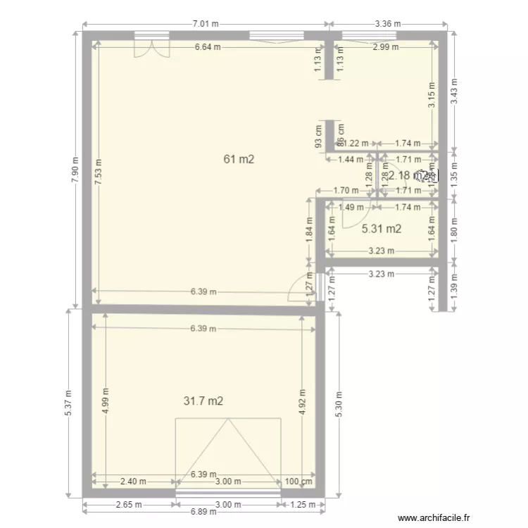 plan avec extension garage. Plan de plan avec extension garage. Plan de