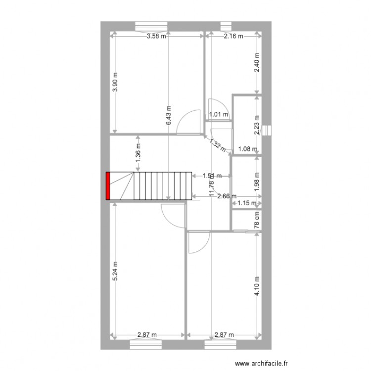 Samuel plan ETAGE 081015 ISOLATION. Plan de 0 pièce et 0 m2