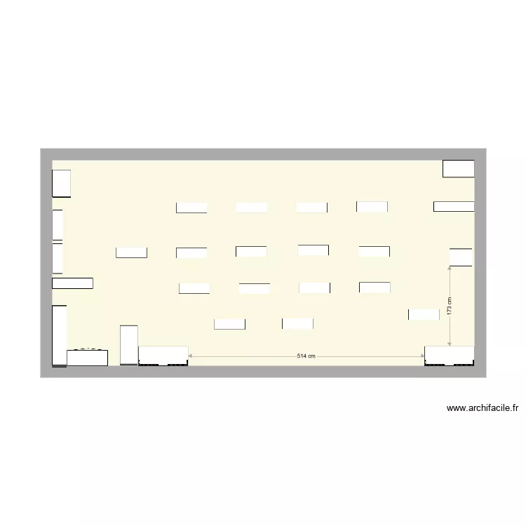 Classe brigitte. Plan de 