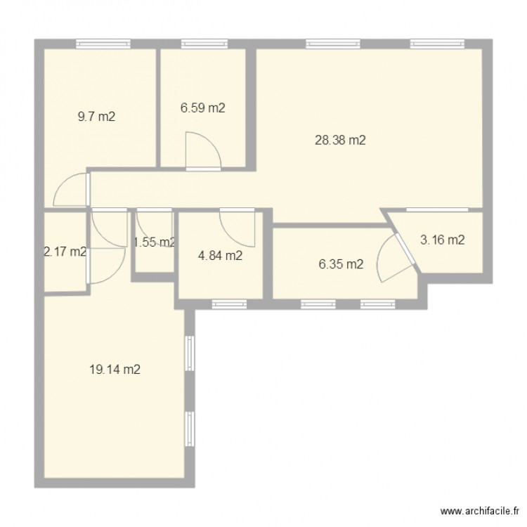 20 villehardouin. Plan de 0 pièce et 0 m2