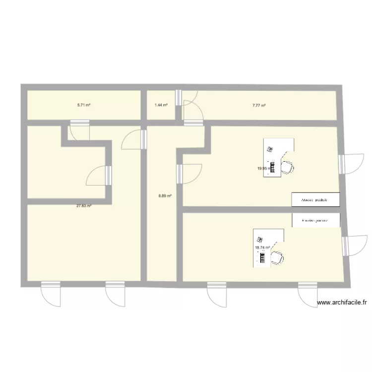 BUREAU PAP. Plan de BUREAU PAP. Plan de