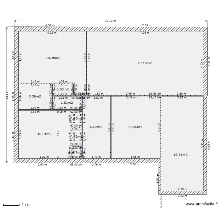 TENTATIVE PLAN VULAINES 31 07 15. Plan de 0 pièce et 0 m2