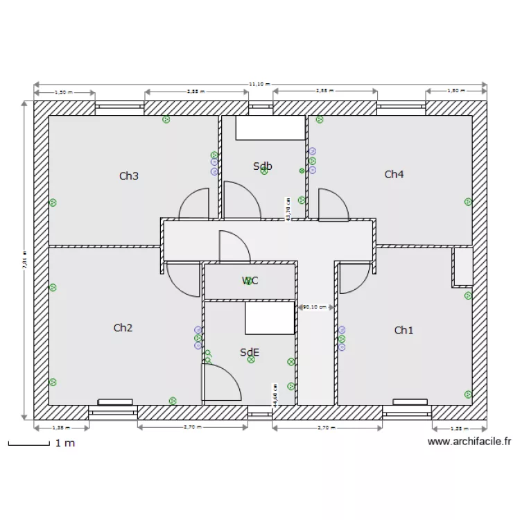 Etage Elec 130519. Plan de 