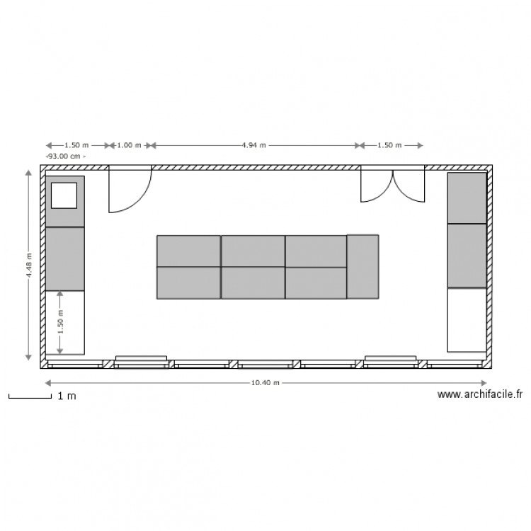 1E05-0. Plan de 0 pièce et 0 m2