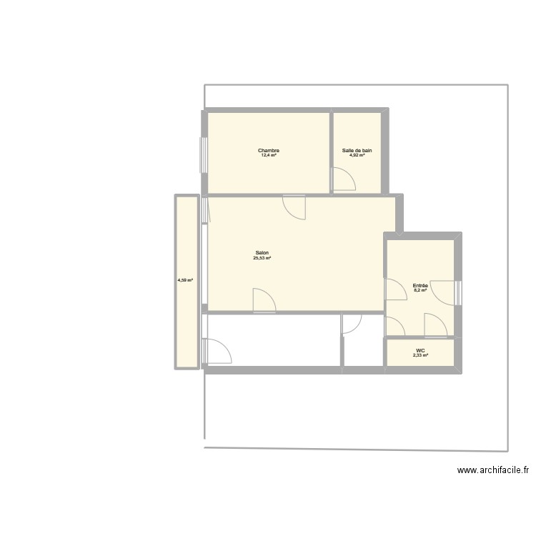 plan gouy. Plan de 0 pièce et 0 m2