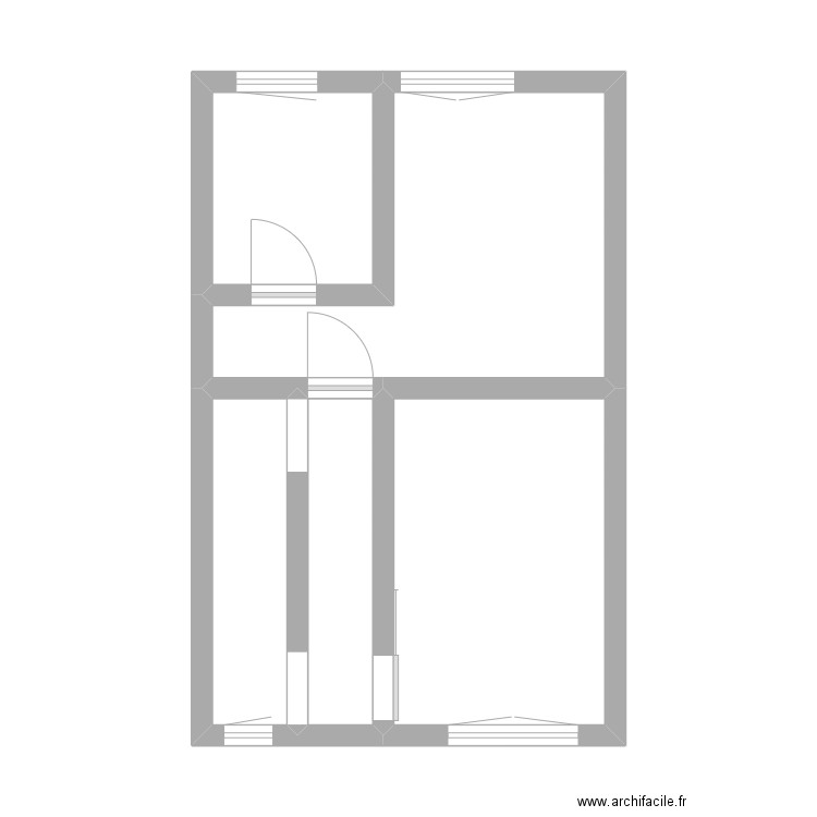 Phlips Etage. Plan de 0 pièce et 0 m2