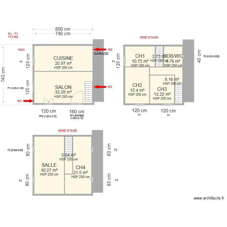 PLAN DURIOT. Plan de 0 pièce et 0 m2