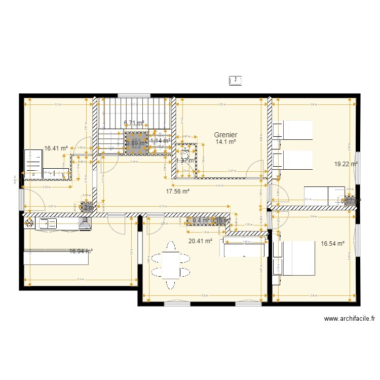 CONTACT MATT. Plan de 53 pièces et 513 m2