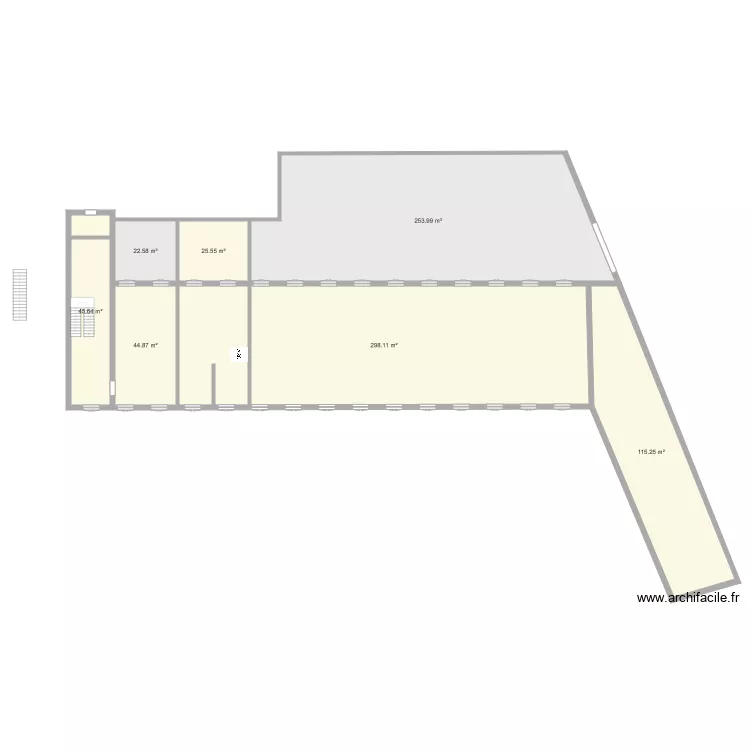 Loft Fred 0 BASE. Plan de 
